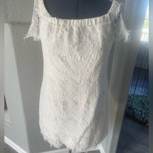 Beautiful White Lace Dress